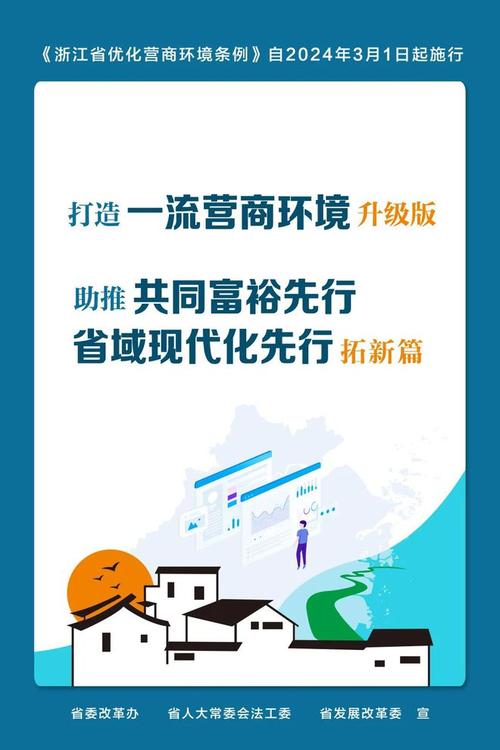 重磅浙江省优化营商环境条例今起施行