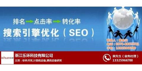 网站优化推广、网站优化、乐环科技