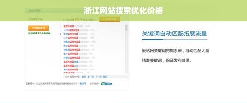 浙江网站搜索优化价格